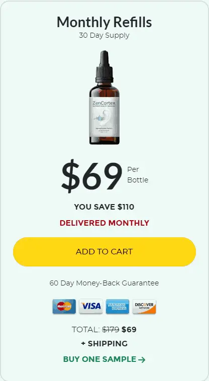 ZenCortex 1 Bottle 